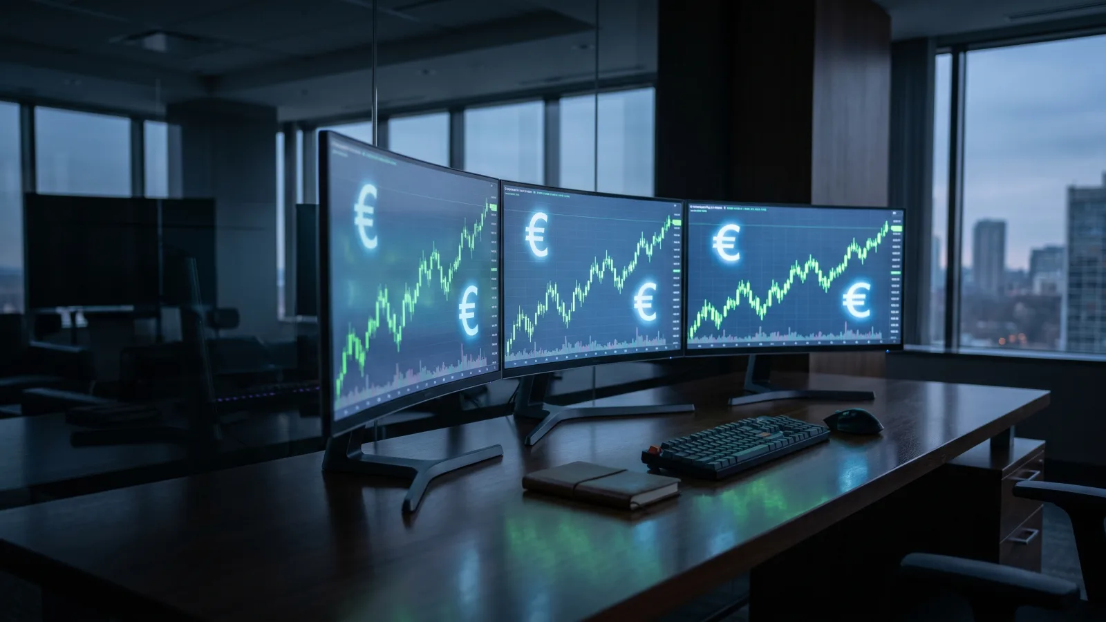 Écrans de trading crypto et calcul des plus-values 2026